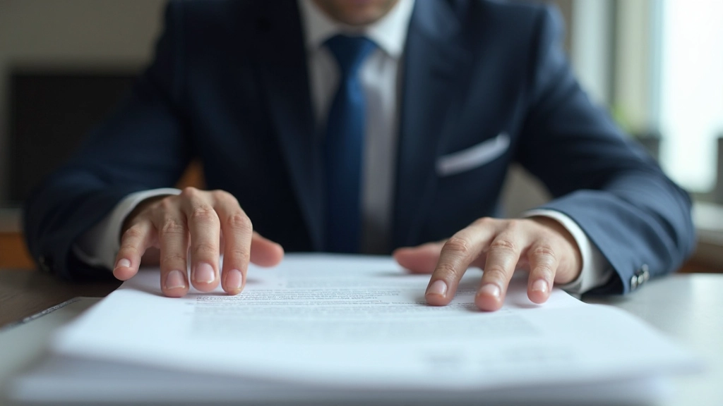 Профессиональное фото политического документа о энергетической политике на столе в государственном офисе